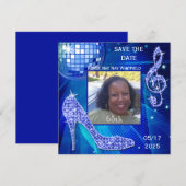 Disco Ball, Stiletto Save The Date (Vorne/Hinten)