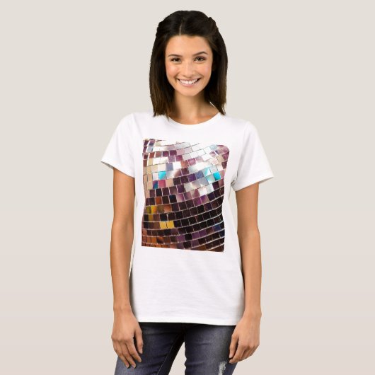 Disco-Ball T-Shirt (Vorne ganz)