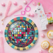 Disco-Ball-Teller! Pappteller (Party)