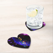 Disco Ball Treble Clef Untersetzer (Vor Ort)