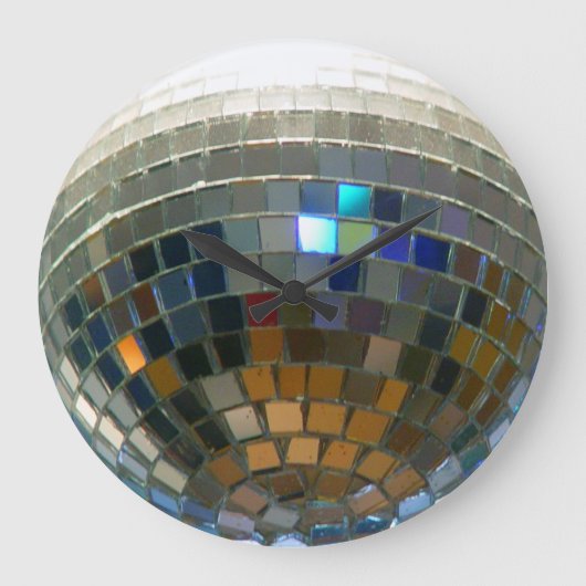 Disco Ball Uhr (Vorderseite)