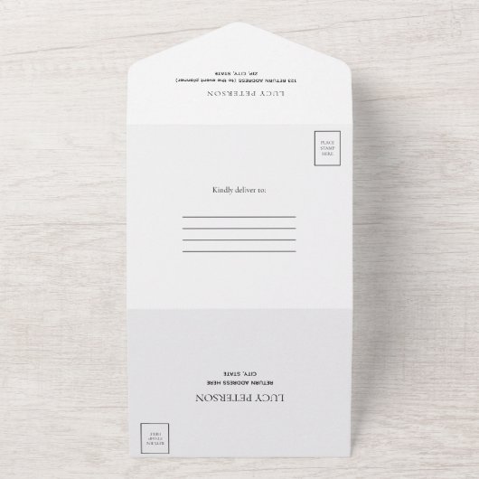 Disco-Ball und Heelse Lila Quinceñera All In One Einladung (Außenbereich)