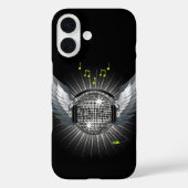 Disco Ball Wings Case-Mate iPhone Hülle (Rückseite)