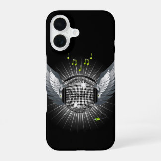 Disco Ball Wings iPhone 16 Hülle