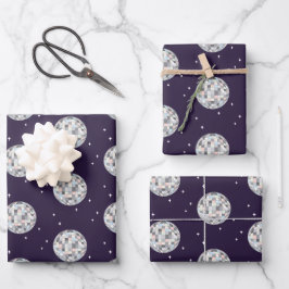 Disco Balls Geschenkpapier Set