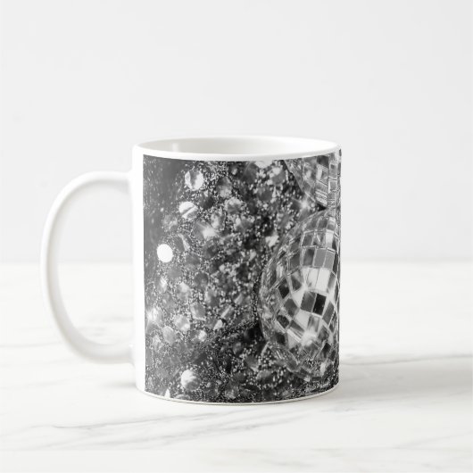 Disco Balls Glam #11 #retro #wall #art Kaffeetasse (Links)