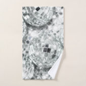 Disco Balls Glam #1 #retro #wall #art Badhandtuch Set (Handtuch)