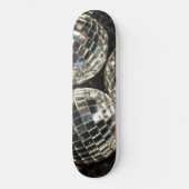 Disco Balls Glam #2 #retro #wall #art Skateboard (Vorderseite)