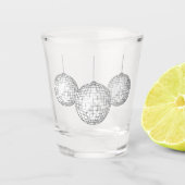Disco Balls Schnapsglas (Vorderseite)