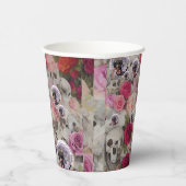 Disco Balls Skulpturen und Rose Pappbecher (Rechts)