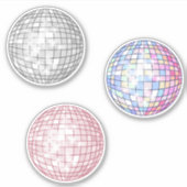 Disco Balls Sticker Set (Vorderseite)