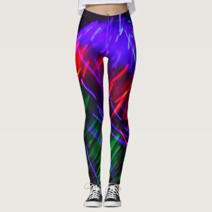 Disco beleuchtet Leggins