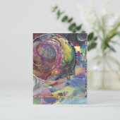 Disco Blocks*** Postkarte (Stehend Vorderseite)