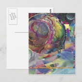 Disco Blocks*** Postkarte (Vorne/Hinten)