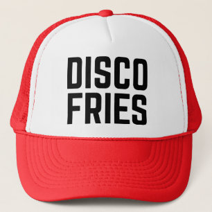 DISCO BRÄT Spaßslogan-Fernlastfahrerhut Truckerkappe