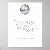 Disco Brautparty Wie viele Kisses Poster (Vorne)