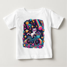 Disco Cat Baby T-shirt