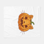 Disco Cat Jack o'Lantern Classic T - Shirt Fleecedecke (Vorderseite (Horizontal))