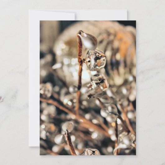 Disco Christmas Einladung (Vorderseite)