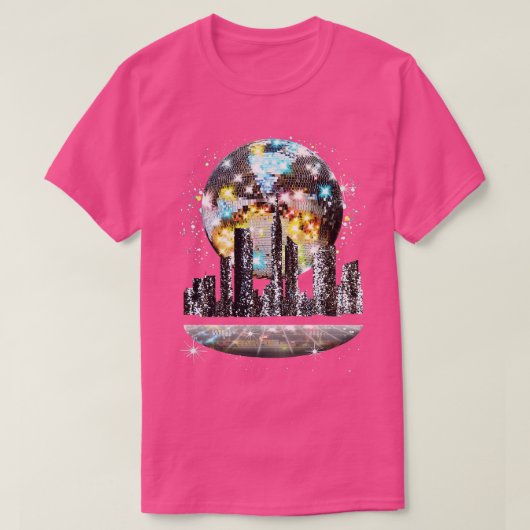 Disco City T-Shirt (Design vorne)