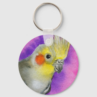 Disco Cockatiel Schlüsselanhänger