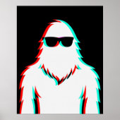 Disco Cool Glitchfoot RGB Poster (Vorne)