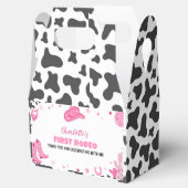 Disco Cowgirl Birthday Party Fevor Box Geschenkschachtel (Geöffnet)