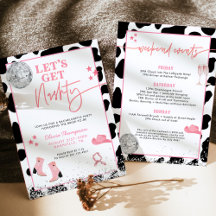 Disco Cowgirl Junggeselinnen-Abschied, Lass uns Na