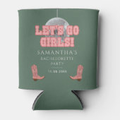 Disco Cowgirl Junggeselinnen-Abschied Retro Dosenkühler (Vorderseite)