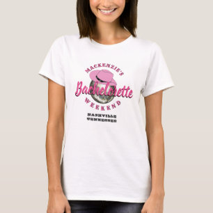 Disco-Cowgirl-Junggesellinnen-Wochenendparty T-Shirt