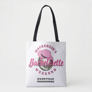 Disco-Cowgirl-Junggesellinnen-Wochenendparty Tasche