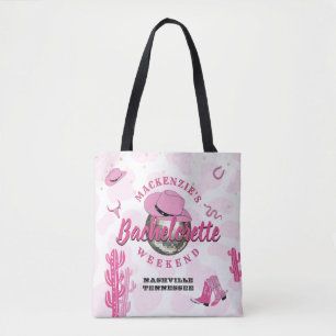 Disco-Cowgirl-Junggesellinnen-Wochenendparty Tasche
