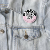 Disco Cowgirl Kaufen die Braut ein Getränk QR Code Button (Beispiel)