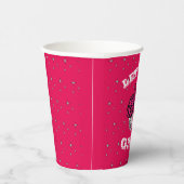 Disco Cowgirl mit Sternen Muster Paper Cups Pappbecher (Rechts)