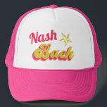 Disco Cowgirl Nashville Bachelorette Truckerkappe<br><div class="desc">Ihr Junggeselinnen-Abschied wird mit diesen trendigen Neonhüten eine Explosion sein. Das macht lustige Gastgeschenke für deine Mädels. Finden Sie passende Party-Artikel in meinem Shop.</div>
