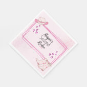 Disco Cowgirl Paper Napkin Serviette (Ecke)