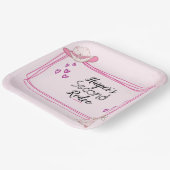 Disco Cowgirl Paper Plate Pappteller (Gewinkelt)