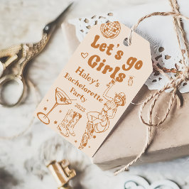 Disco Cowgirl Rodeo Junggeselinnen-Abschied Geschenkanhänger