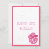 Disco Cowgirl Save The Date (Vorderseite)