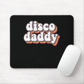 Disco Daddy Groovy Retro Hippie 70er Disco Mousepad (Mit Mouse)