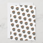 Disco Dance Eichhörnchen Geburtstag Einladung (Rückseite)