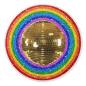 DISCO Dance Keramik Knobs Keramikknauf (Vorderseite)