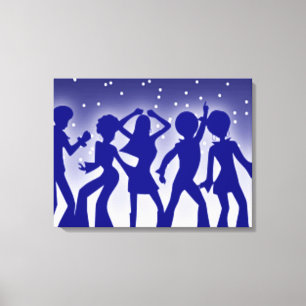 DISCO DANCER LEINWANDDRUCK
