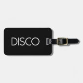 DISCO Dancing Gepäckanhänger (Vorderseite horizontal)