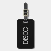 DISCO Dancing Gepäckanhänger (Vorderseite vertikal)