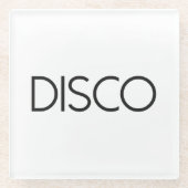 DISCO Dancing Glasuntersetzer (Vorderseite)
