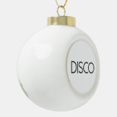 DISCO Dancing Keramik Kugel-Ornament (Links)