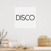 DISCO Dancing Poster (Küche)