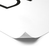 DISCO Dancing Poster (Ecke)