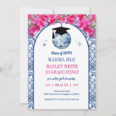 Disco Dancing Queen Graduation Party Einladung (Vorderseite)